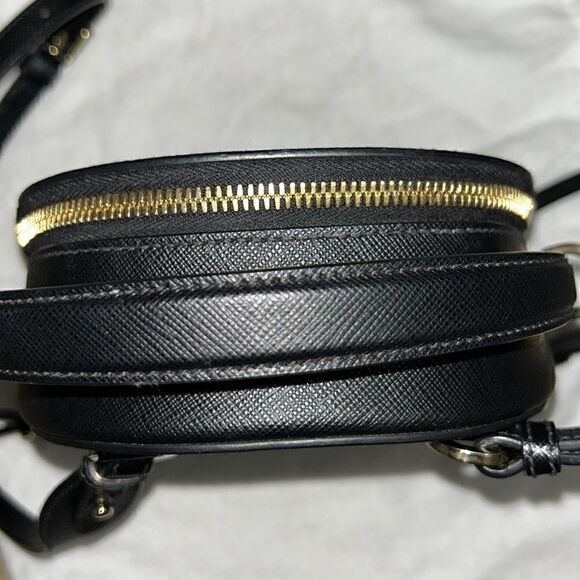 Authentic Prada Black Saffiano Lux Mini Odette Backpack main image 11